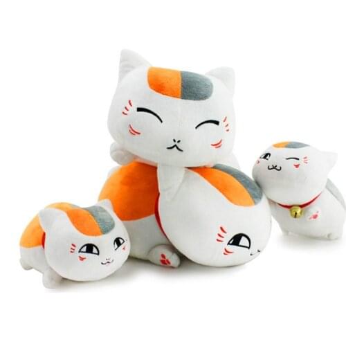 20-60 cm Anime Natsume Yuujinchou Nyanko Sensei Cat Plush Kawaii Soft Doll Toy for Children Birthday Gifts