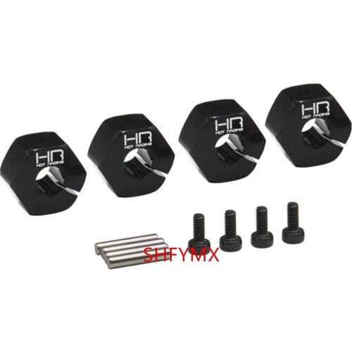 Aluminum +3mm 12mm Clamping Hex Hubs, For Axial UTB Refer To Specifications Below For General Dimensions