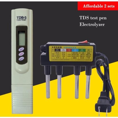 Digital TDS Meter Filter Measuring Water Quality Purity Tester+High precision TDS Quality water electrolyzer electrolysis pen