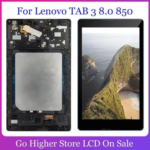 For Lenovo TAB3 8.0 850 850F 850M TB3-850 TB3-850M TB-850M Tab3-85 LCD Display Touch Screen Digitizer Assembly