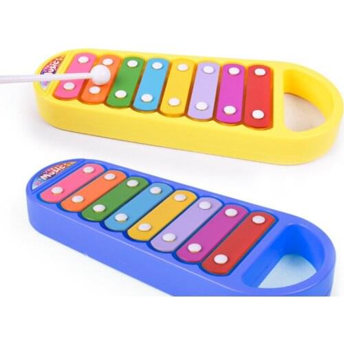 Baby Child Kids 8-Note Xylo-phone Wisdom Smart Clever Development Musical Toy 2 color available