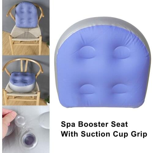 Spot Spa Cushion Pad Booster Seat Hot Tub Spa Cushion Inflatable Pad for Car Durable Soft Pad M8617