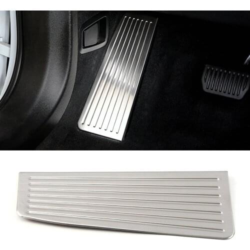 For Volvo XC60 2018 2019 2020 Rest Pedal Cover Trim Sticker Car Accessories Stainless Steel Main Driving Size LHD Model