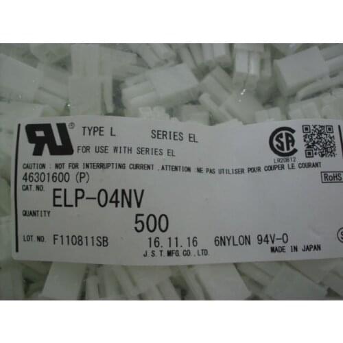 JST Original ELP-04NV 4POS 4.50MM