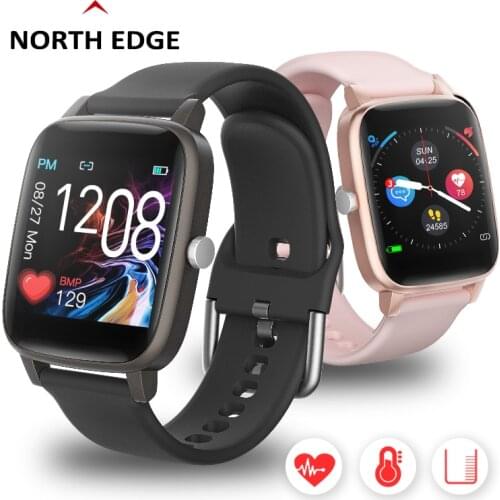 NORTH EDGE CITI98 Touch smart watch sports recording bracelet magnetic charging health monitoring