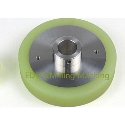 Wire EDM Machine S417 3054678 Urethane Tension Roller Aluminium 100x19x20mm For CNC Sodick Service