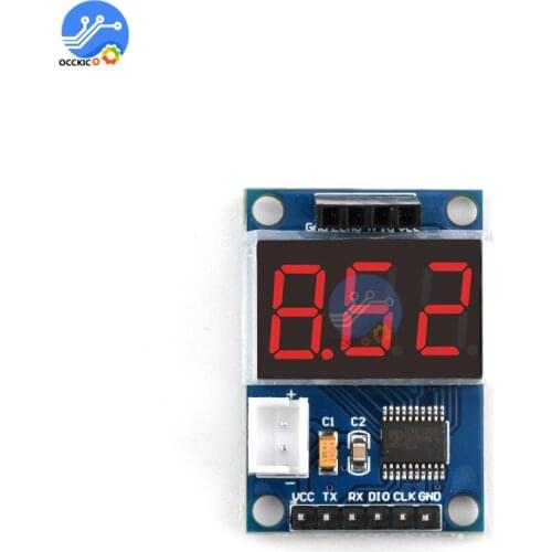 Ultrasonic Distance Measurement Control Board Rangefinder Digital Display for HC-SR04 8 bit MCU Diy Electronic PCB Board Module