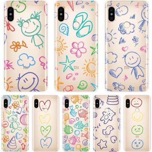 Back Cover For Pocophone F1 Xiaomi Redmi Note 4 4X 5 5A 6 Pro Prime Heart Silicone Soft Phone Case For Redmi S2 4A 5A 6A 5 Plus