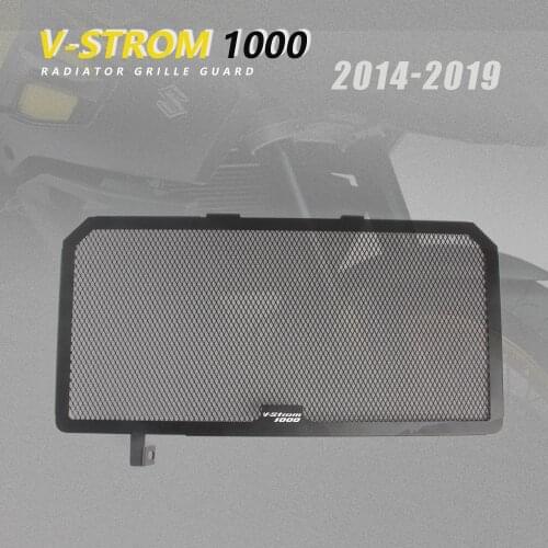 For SUZUKI V-Strom 1000 DL1000 2014-2019 2018 Motorcycle Stainless Steel Protective Cover Radiator Grille Guard Grill Protector