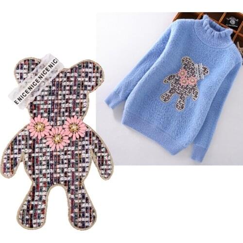 1pcs Cartoon insect embroidered cloth sticker Sew on Patches for Clothes DIY Patch Applique Bag Clothing Coat Craft K262