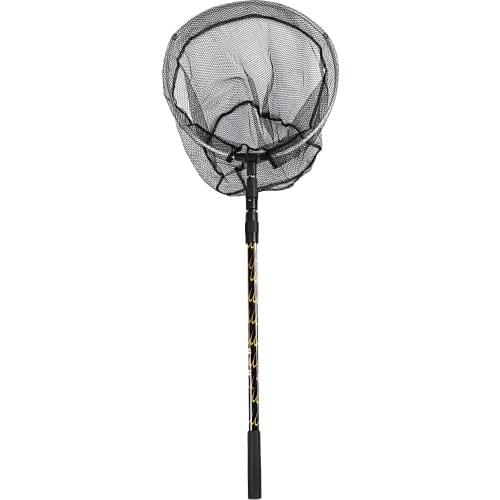 170cm Retractable Telescoping Aluminum Alloy Foldable Fishing Brail Landing Net Pole Tackle