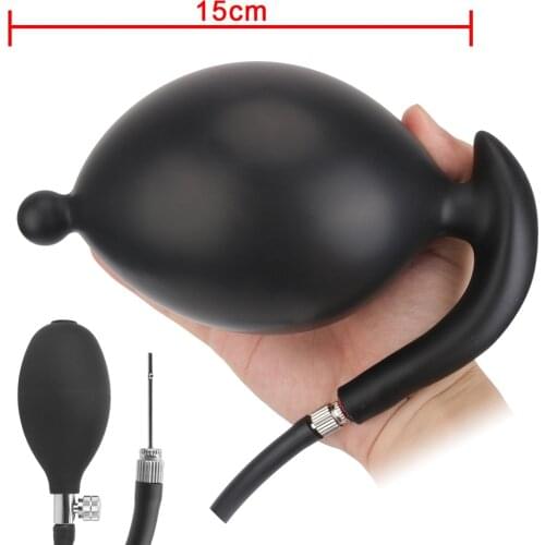 Anal Plug Butt Plug G-spot Prostate Massager Butt Dilator Adult Products Dildo Pump Expandable Sex Toys for Man Women Inflatable