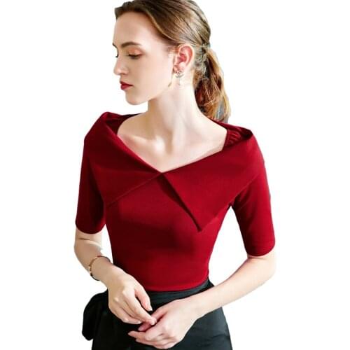 APRIL MODA Dark Blouses