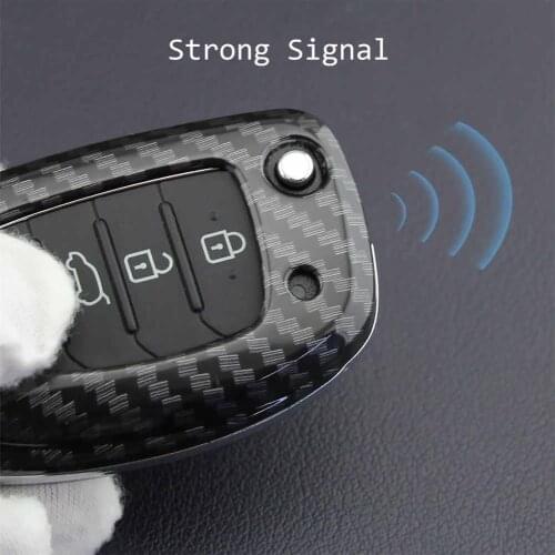 Key Case Fob Bag Holder ABS Hard Shell Cover Parts Fit For For Hyundai Sonata 2015-2019 uc son Elantra Smart Key Wallet Bag Pur