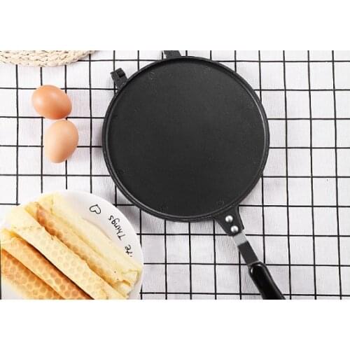 Cake Mold Household baking tools with circular double-sided dish Cookie and pastry egg roll Mold J03
