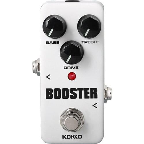 Guitar Effect Pedal Guitarra Mini Overdrive Booster High-Power Tube Guitar Two Segment EQ Effect Device Accessories FBS-2