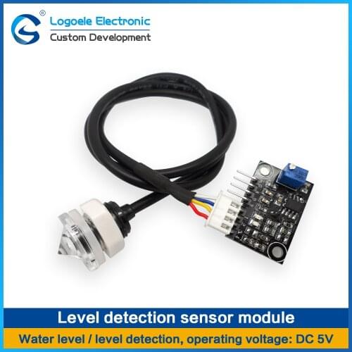 LOGOELE Infrared alarm level switch Level monitoring Level sensor module High precision contact liquid detection
