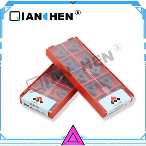 JXTC TNMG160404R-GC JT4125 TNMG160408R-GC JT4125 (10pcs/lot) Tungsten Carbide External Turning Tool Hard Alloy Original