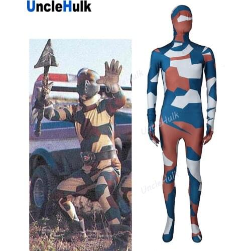 Dai Sentai Goggle-V Madaramen Cosplay Costume - open eyes on the hood | UncleHulk