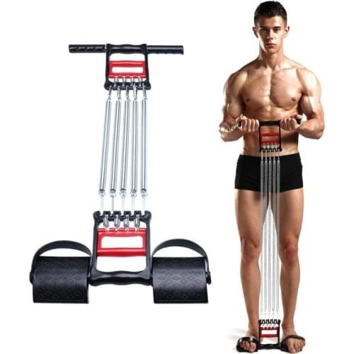 Multifunctional Tummy Trimmer Hand Gripper Sit-Ups Abdomen Pull-Up Bar Sports Chest Arm Expander Integrated Fitness Equipments