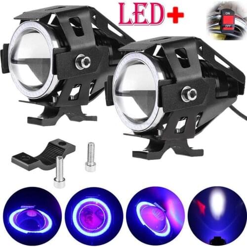 Motorcycle LED headlights U7 laser gun Transformer headlights motorcycle modified LED headlights spotlights