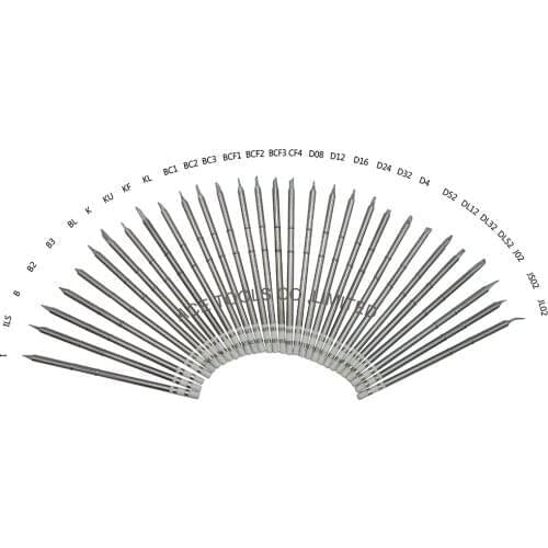 T12 Seris Soldering Tip Fit HAKKO FX-951 FX-950 FX-952 FX-9501 FM-2028 FM2027 Iron Replacement Handle Pencil Welding Nozzle Bit