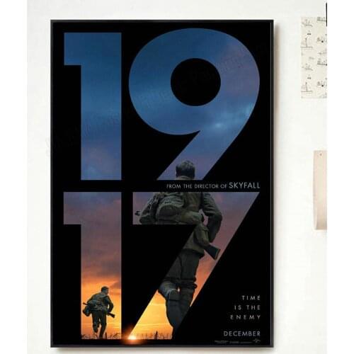 NP175 Home Decor Poster Silk Art 1917 Movie 2-Wall Sticker Decoration Christmas Gift Classic Fashion