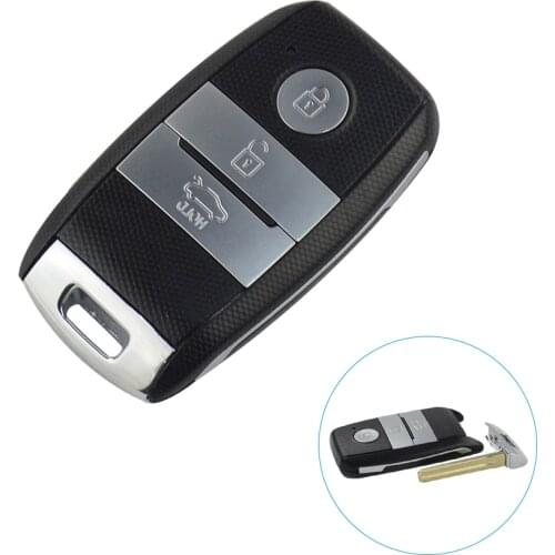 OkeyTech for Kia K5 2014 2015 2016 Sportage R Remote Smart Car Key 433Mhz ID46/ID47 Chip with Insert Blade 3 Button for Kia Keys