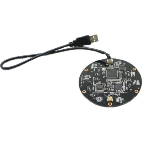 For Iflytek 6 Microphone Array Voice Board Ros Six Microphone Module Sound Source Positioning Voice Navigation Raspberry Pi