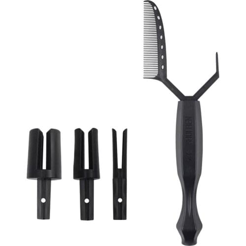 4pcs/set Professional Baber Hair Dyeing Positioning Perm Comb Curl Positioning Ironing Tool Salon Hair Care Products