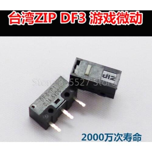 Taiwan ZIPPY ZIP DF3 Mouse Micro Switch Key Switch 20 million life cycles