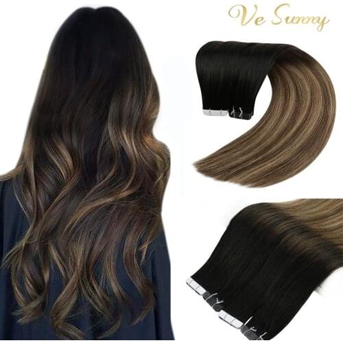Vesunny Hair For Tape Extensions
