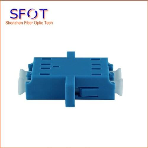 Fiber Optic Adapter Single Mode Duplex LC/UPC Fiber Optical Connentor 25pcs/lot