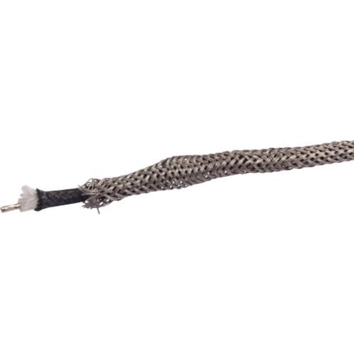 1x Braided Shielded Single Conductor Guitar Circuit Wire Hookup Wire 22 AWG