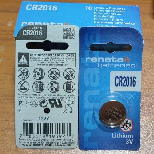 10X 100% brand new renata2016 CR2016 CR 2016 3v Lithium Battery button Car remote control battery