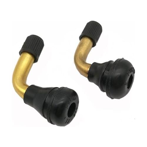 20pcs Motorcycle Snap In Tire Valve Stems PVR60 PVR70 Tyre Valve with Dust Cap Tyre Accessories