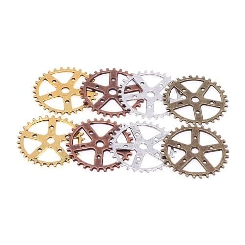 20pcs per lot 25mm Gears Steampunk Components DIY Accessories