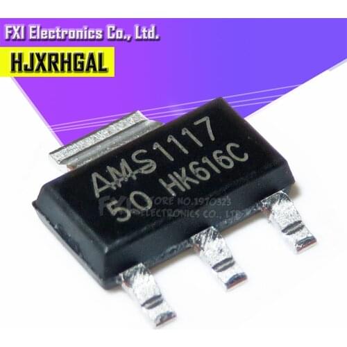 50pcs AMS1117-5.0 AMS1117 AMS1117-5V SOT223 SMD New original