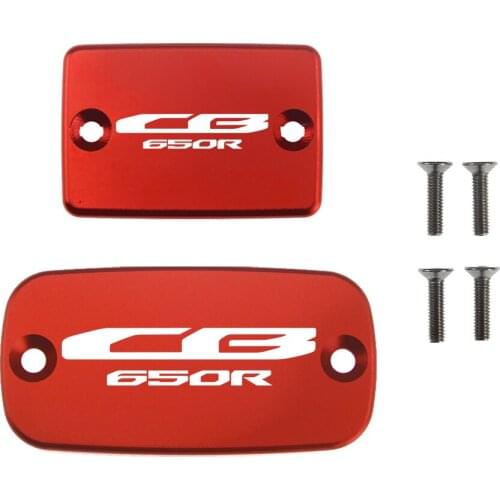 KODASKIN For Honda CB650R cb 650r CNC Aluminum Brake Fluid Reservoir Tank Cap Front Brake Cap