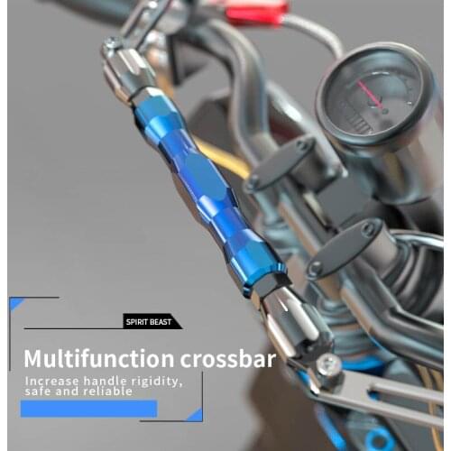 Electric vehicle reinforcement rod modified accessories scooter reinforcement rod motorcycle cross bar SPIRIT BEAST balance bar