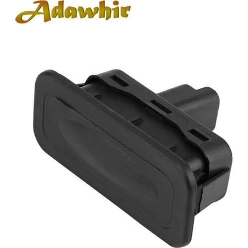 Car Back-up Switch Boot Tailgate Trunk Release Switch 8200076256 for Renault Clio Megane Captur Kangoo Black Luggage Switch
