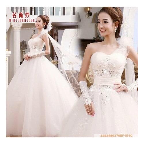 Free shipping 2016 new arrival tube top magnificent formal dress kardashian sweet princess puff plus size corset wedding dress