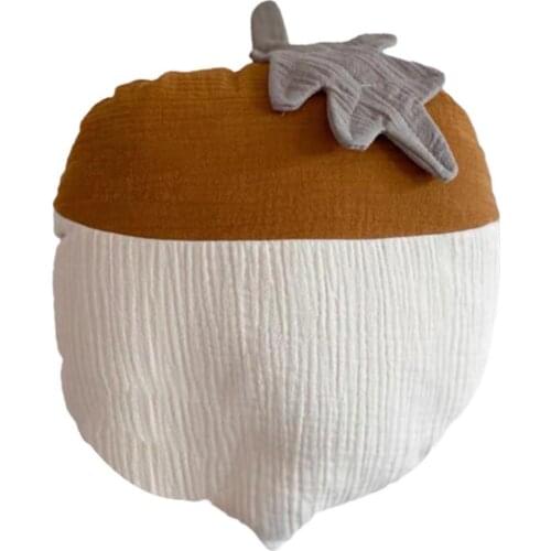 Baby Acorn Soothing Toy Soft Cuddly Appeasing Pillow Nordic Style Soft Cotton Toddler Children Protective Cushion Baby Safe Care