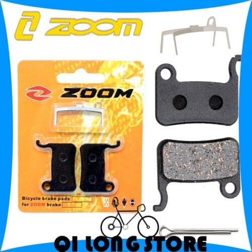 ZOOM MTB Bicycle Disc Brake Pads semi-metal Disc Brake Pads for Shimano HB100 HB875 HB870 M595 M596 M585 775 M535 Disc Brake