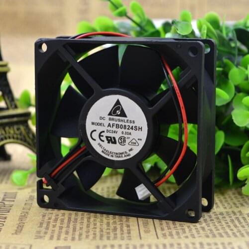 AFB0824SH 8025 24V 0.33A 8CM Gale volume speed measurement double ball inverter fan