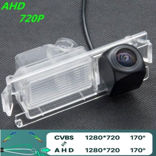 AHD 720P/1080P Fisheye Car Rear View Camera For Hyundai Accent Hatchback 2010~2017 Solaris Verna i25 Reverse Vehicle Camera