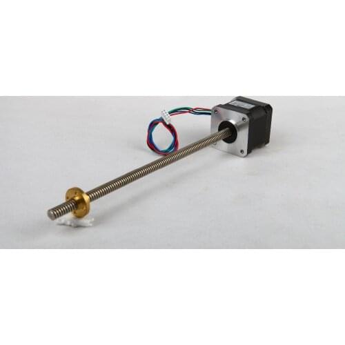 Linear Motor! Wantai 1pc Nema 17 Stepper Motor 200mm stroke travel DIY CNC Robot reprap 3D printer 42BYGHW811L200-2 CE ROHS