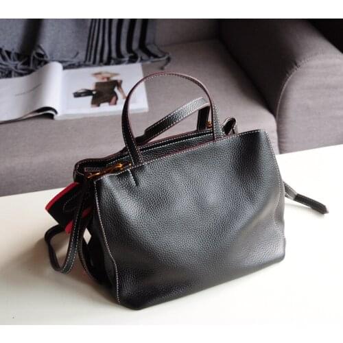 2021 New Design Leather Large Capacity Shoulder Bag Fashion Messenger Bag Multifunctional Tote Handbag For Women