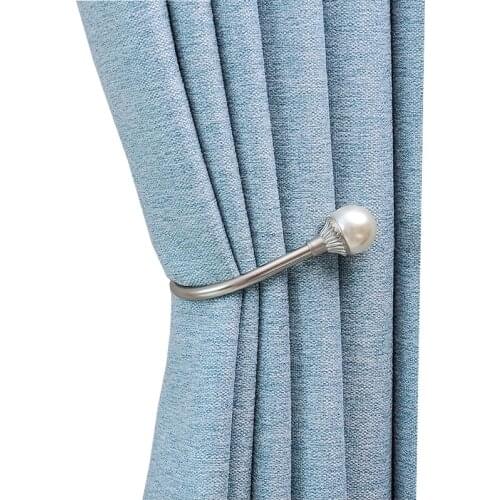 A pair / pearl U-shaped curtain wall hook wall Aluminum zinc alloy modern minimalist fashion Nordic style curtain accessories
