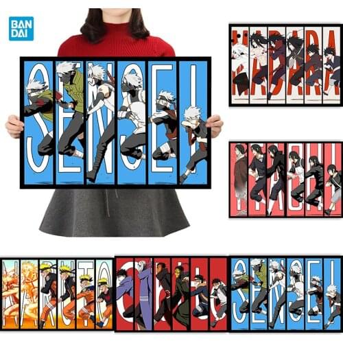 Naruto Shippuden Canvas Painting Poster Akatsuki Itachi Anime Poster Wallpaper for Living Children Room Home Aesthetic Decor